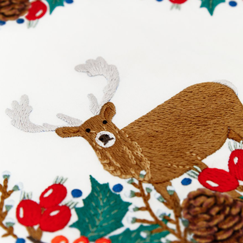 Kerst Eland Borduurpatroon-2