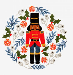 Kerst Notenkraker Borduurpatroon