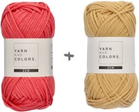 Yarn and Colors Boho Blanket Haakpakket 041 Coral-3