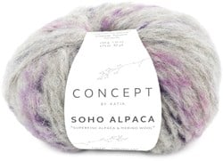 Katia Soho Alpaca 302 Beige-Meerkleurig