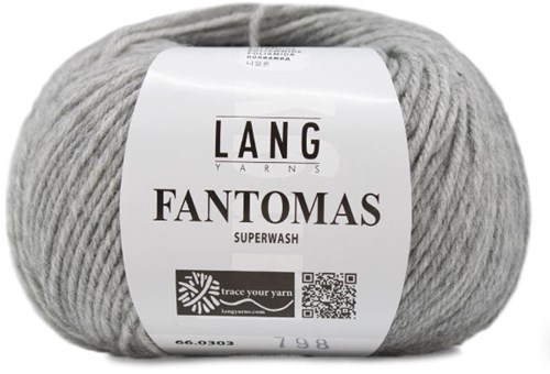Lang Yarns Fantomas 303 Grey Mélange