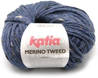 Katia Merino Tweed 305 Donkerblauw