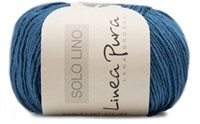 Lana Grossa Solo Lino 030 Saffierblauw