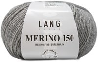 Lang Yarns Merino 150 324 Grey Mélange