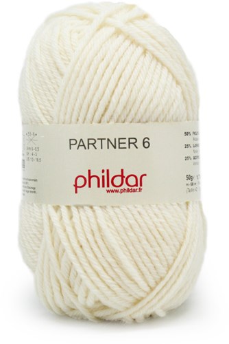 Phildar Partner 6 1359 Ecru