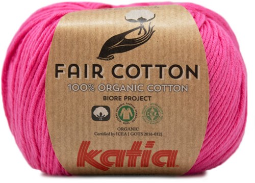 Katia Fair Cotton 033 Bubble Gum