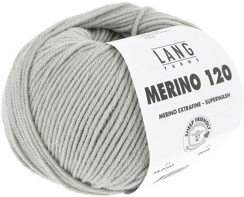 Lang Yarns Merino 120 0103 Lichtgrijs-2