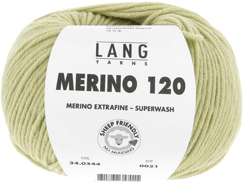 Lang Yarns Merino 120 0344 Limoen
