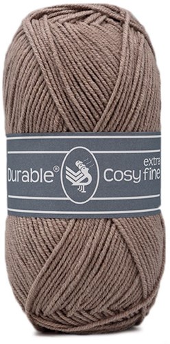 Durable Cosy Extra Fine 343 Warm Taupe