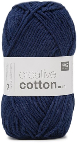 Rico Creative Cotton Aran 35 Navy