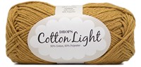 Drops Cotton Light Uni Colour 036 Mosterd