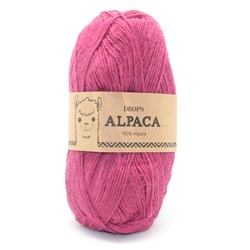 Drops Alpaca Uni Colour 3770 Framboosrood