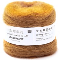 Rico Essentials Super Kid Mohair Silk Colourlove 13 Yellow-2