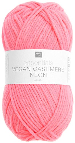 Rico Essentials Vegan Cashmere Aran Neon 011 Roze