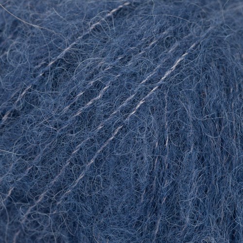 Drops Brushed Alpaca Silk Uni Colour 039 Marineblauw-2