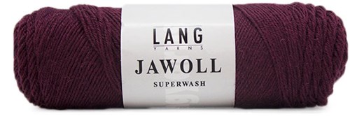 Lang Yarns Jawoll Superwash 390 Donkere Aubergine