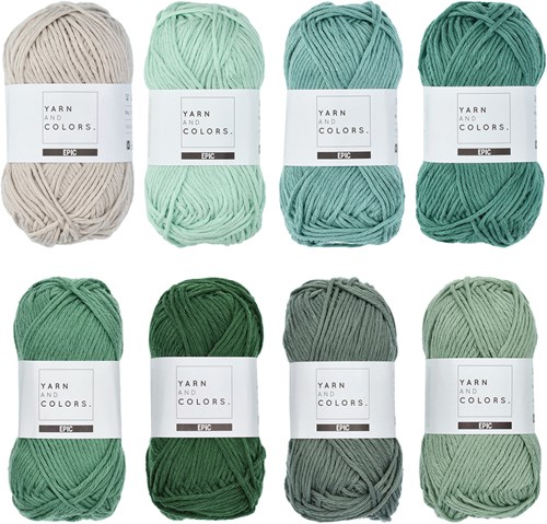 Yarn and Colors Rainbow Flag Line Haakpakket 3 Blue-2