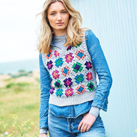 Stylecraft Special DK Granny Square Tank Tops Haakpatroon-3