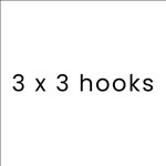 3 x 3 Hooks