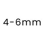 4 - 6 mm