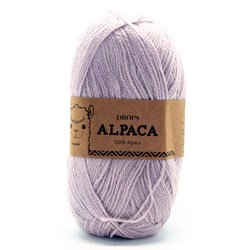 Drops Alpaca Uni Colour 4010 Licht Lavendel