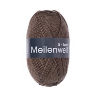 Lana Grossa Meilenweit 8-F. 150 Mélange 9612 Brown