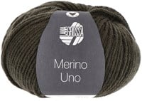 Lana Grossa Merino Uno 072 Zwart-Groen