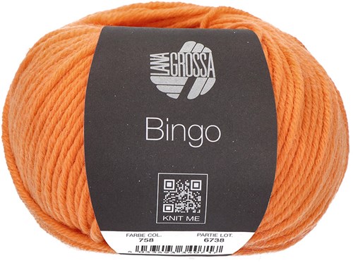 Lana Grossa Bingo 758 Mandarijn