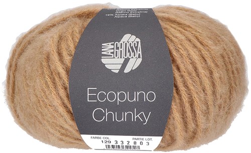 Lana Grossa Ecopuno Chunky 129 Camel