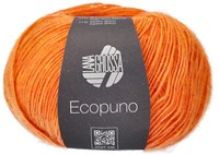 Lana Grossa Ecopuno 089 Stralend Oranje