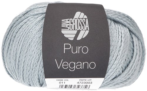 Lana Grossa Puro Vegano 011 Light gray