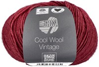 Lana Grossa Cool Wool Vintage 7364 Bourgondisch rood