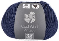 Lana Grossa Cool Wool Vintage 7366 Donkerblauw