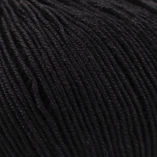 Lana Grossa Cool Wool Seta 018 Zwart-2