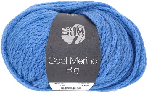 Lana Grossa Cool Merino Big 224 Blauw
