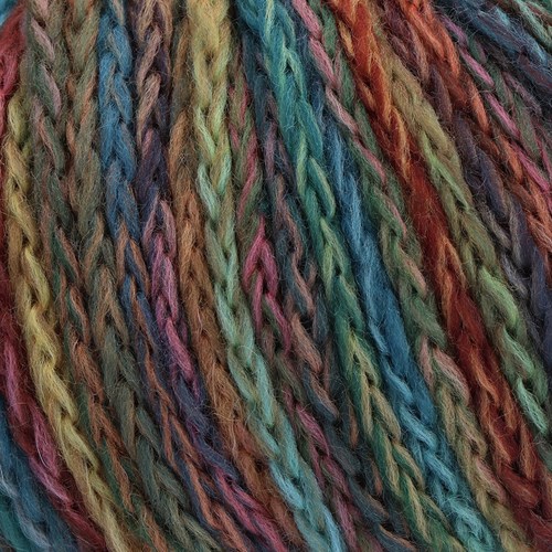 Lana Grossa Cool Merino Big Color 404 Karamel/Jade/Petrol/Oker/Olijf/Roze/Donkerbruin-2