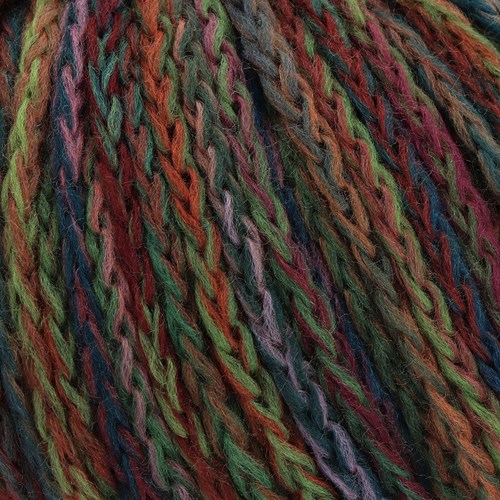 Lana Grossa Cool Merino Big Color 405 licht olijf/roest/geelgroen/roze/terracotta/grijs/donkergroen-2