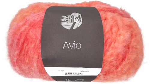 Lana Grossa Avio 012 Raspberry/apricot