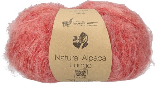 Lana Grossa Natural Alpaca Lungo 011 Licht Rood