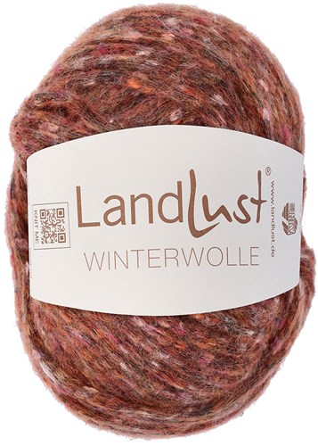 Lana Grossa Landlust Winterwolle 101 rust mottled