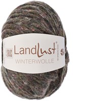 Lana Grossa Landlust Winterwolle 103 moss green mottled