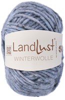 Lana Grossa Landlust Winterwolle 105 light blue mottled