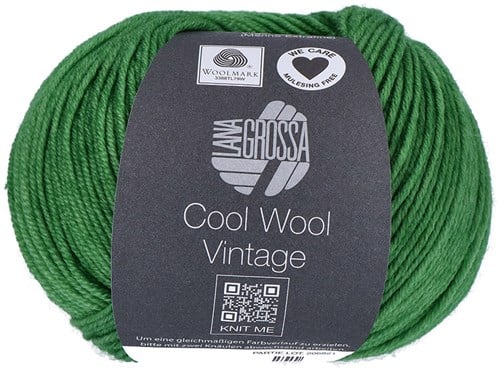 Lana Grossa Cool Wool Vintage 7374 Groen