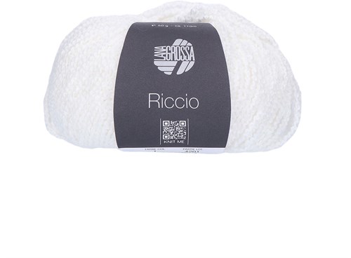 Lana Grossa Riccio 001 Wit