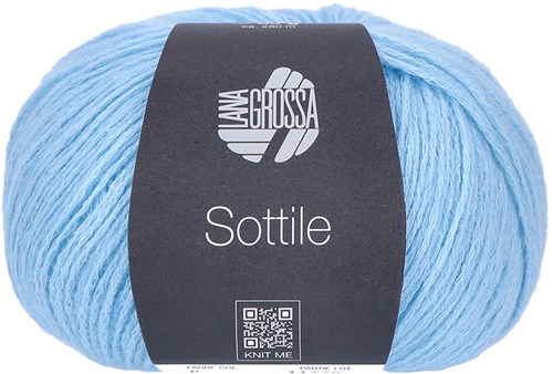 Lana Grossa Sottile 008 Lichtblauw