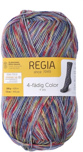 SMC Regia Sokkengaren 4-draads Color 9387
