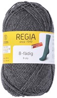 SMC Regia Sokkengaren uni kleuren 8 draads 044