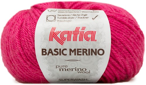 Katia Basic Merino 040 Licht Fuchsia