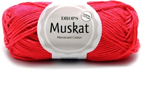 Drops Muskat Uni Colour 40 Koraal