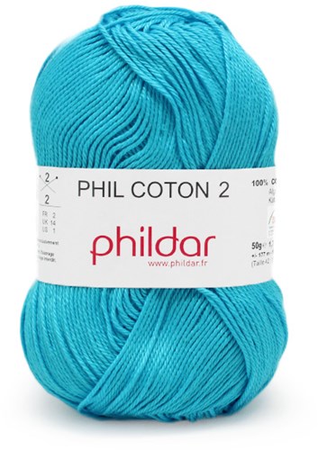 Phildar Phil Coton 2 1004 Turquoise